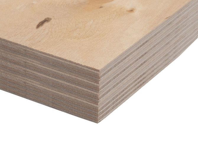 Фанера ФК 35мм 1525х1525мм сорт ТС нешлифованная березовая