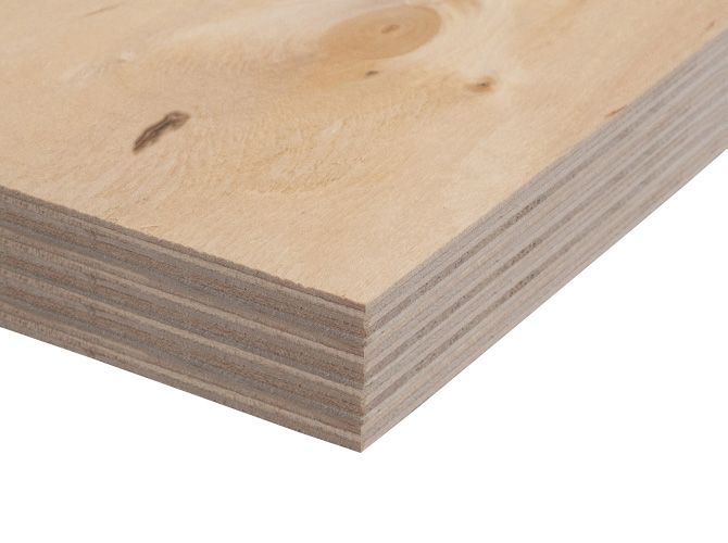 Фанера ФК 24мм 1525х1525мм сорт 4/4 нешлифованная березовая