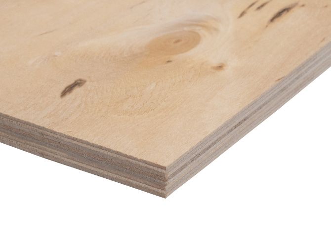 Фанера ФК 12мм 1525х1525мм сорт TS нешлифованная березовая СВЕЗА