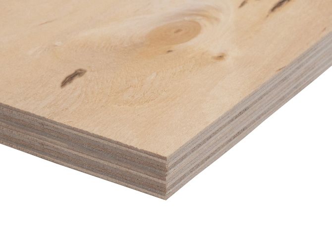 Фанера ФК 16мм 1525х1525мм сорт TS нешлифованная березовая