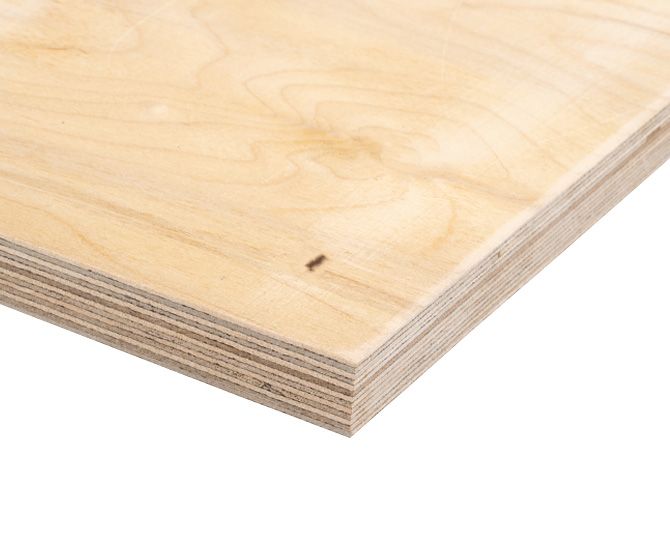 Фанера ФК 15мм 1525х1525мм сорт 3/4 шлифованная березовая