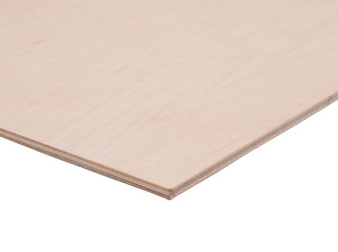 Фанера ФК 4мм 1525х1525мм сорт 1/3 шлифованная березовая