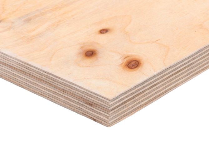 Фанера ФСФ 18мм 2500х1250 мм сорт 4/4 шлифованная Ш2 березовая влагостойкая