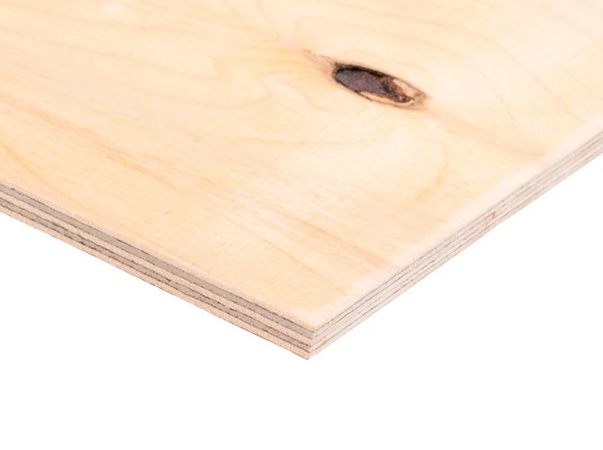 Фанера ФСФ 6мм 2440х1220 мм сорт 3/4 нешлифованная березовая влагостойкая