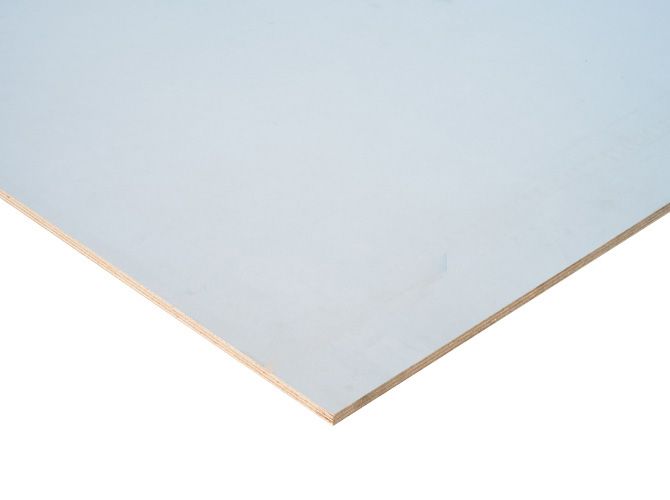 Фанера Paint ФОФ ламинированная 9мм 2440х1220 мм сорт 1/1 березовая Kraft 214/214