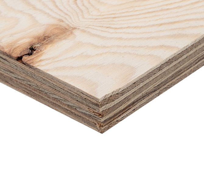 Фанера ФСФ 12мм 2440х1220 мм сорт 3/3 нешлифованная хвойная влагостойкая шип-паз