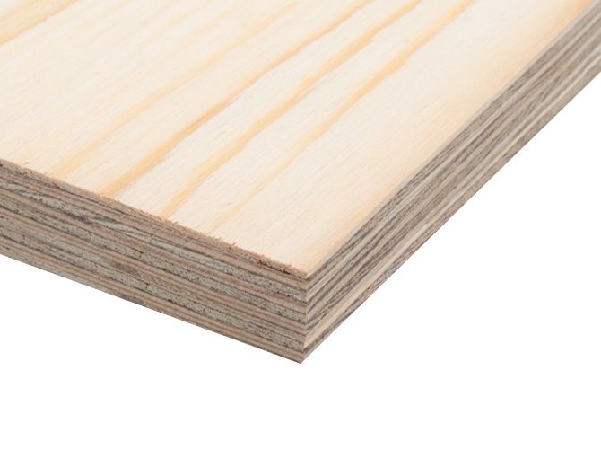 Фанера ФСФ 12мм 2440х1220 мм сорт 2/2 шлифованная хвойная влагостойкая