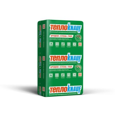 Утеплитель Knauf Кровля/Стена стекловолоконная плита 1230х610х50мм