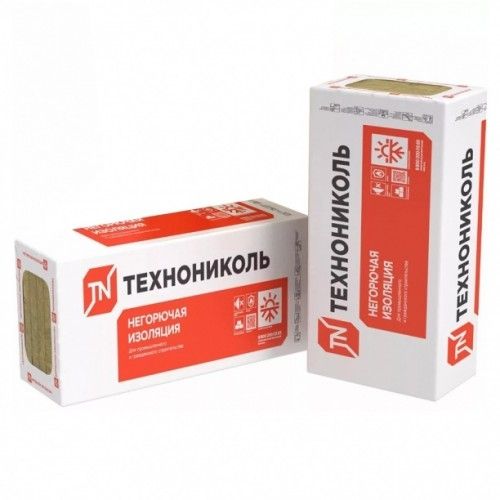 Утеплитель ТехноНИКОЛЬ Техноруф Н Экстра плита 100 50 мм 1200х600 мм минеральный (базальтовый)