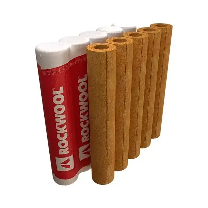 Утеплитель Rockwool Цилиндр 100 ДМ D89 T40 минеральный (техническая теплоизоляция)