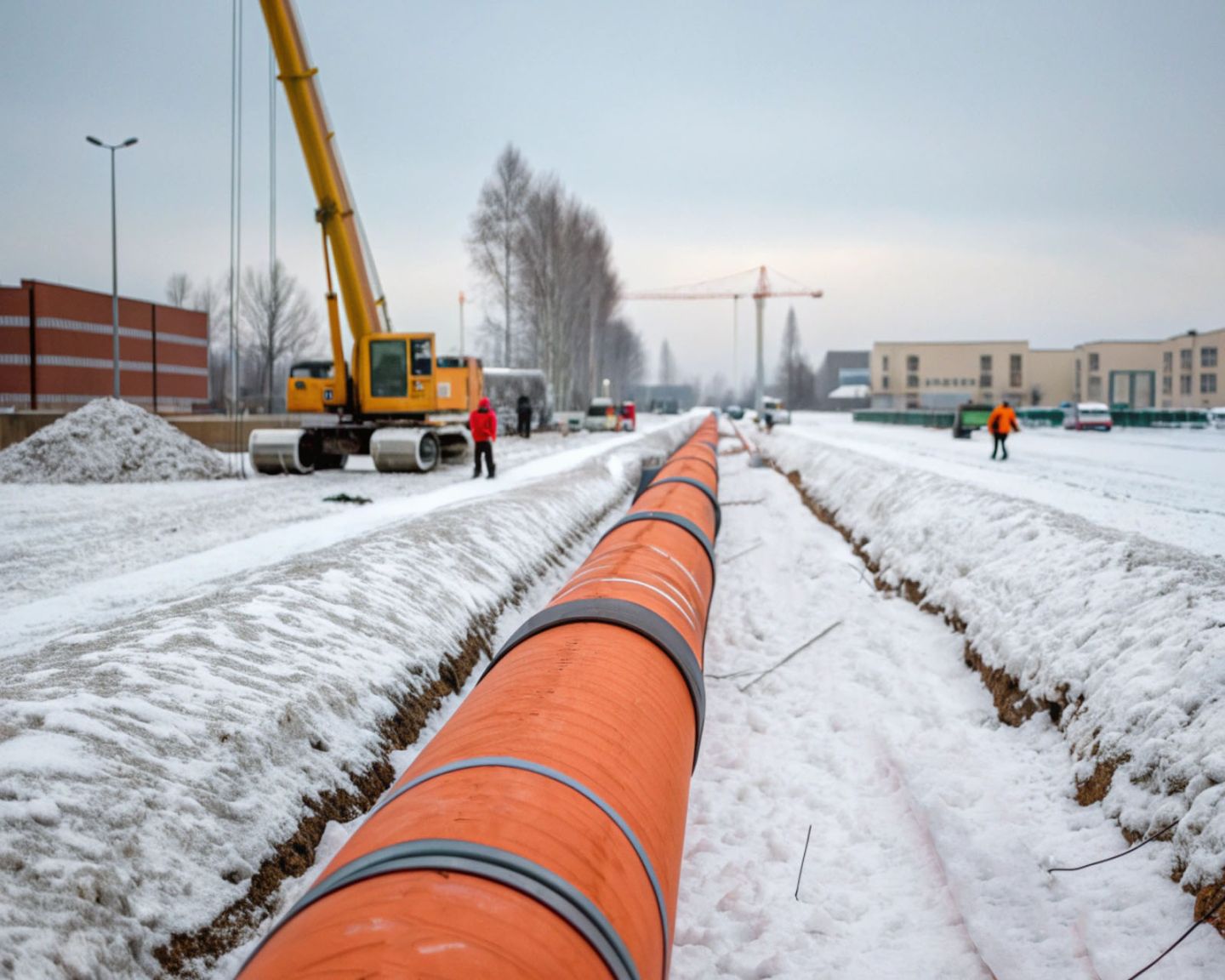 Пенополистирол экструдированный ПЦ-2400.95.40 полуцилиндр Пеноплэкс