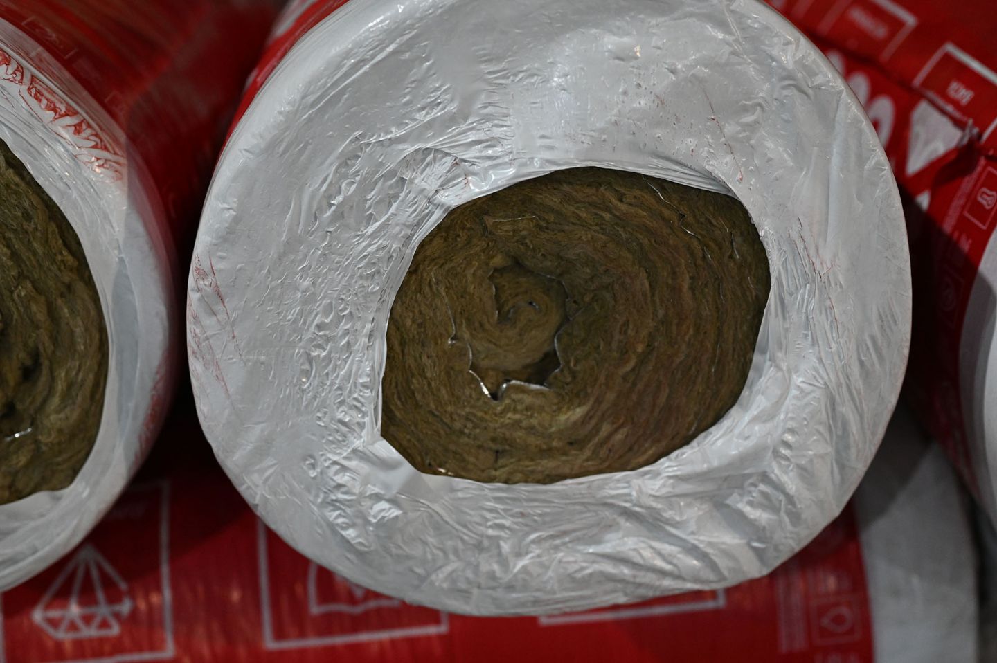 Утеплитель Rockwool ALU1 WIRED MAT рулон 30мм 6000х1000 мм минеральный (техническая теплоизоляция)