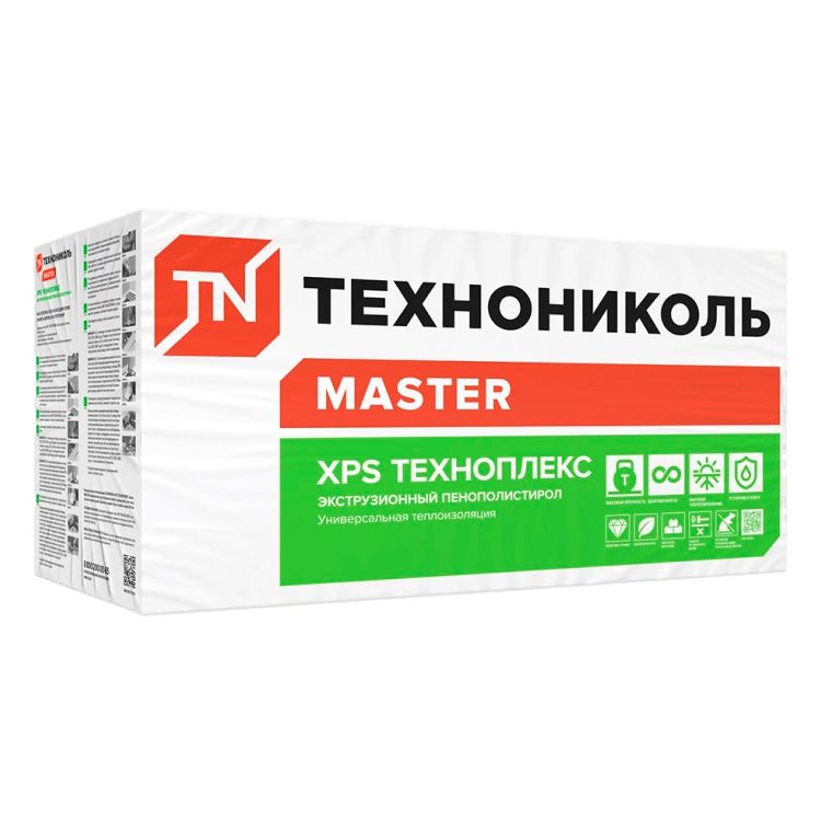 Пенополистирол экструдированный 30мм 1180х580мм ТН XPS Техноплекс Г4