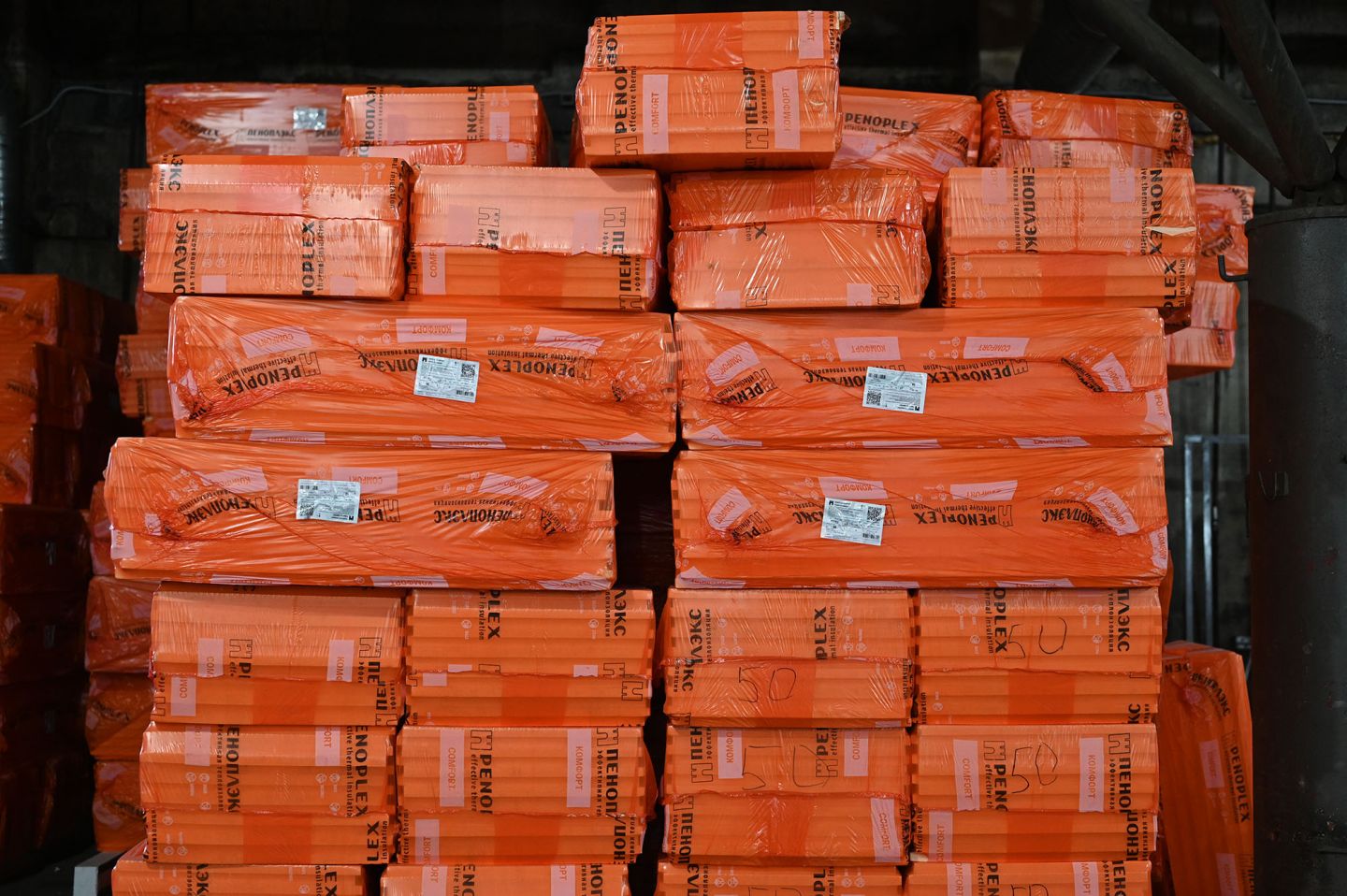 Пенополистирол экструдированный 30мм 1185х585мм Пеноплэкс Основа