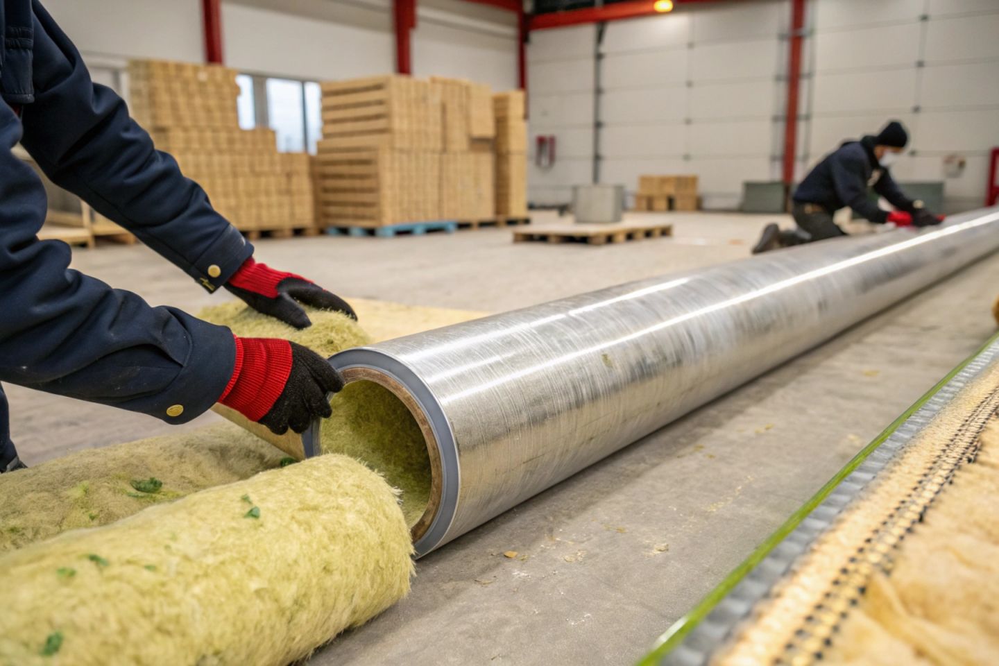 Утеплитель Rockwool Цилиндр RW100 D54 T25 минеральный (техническая теплоизоляция)