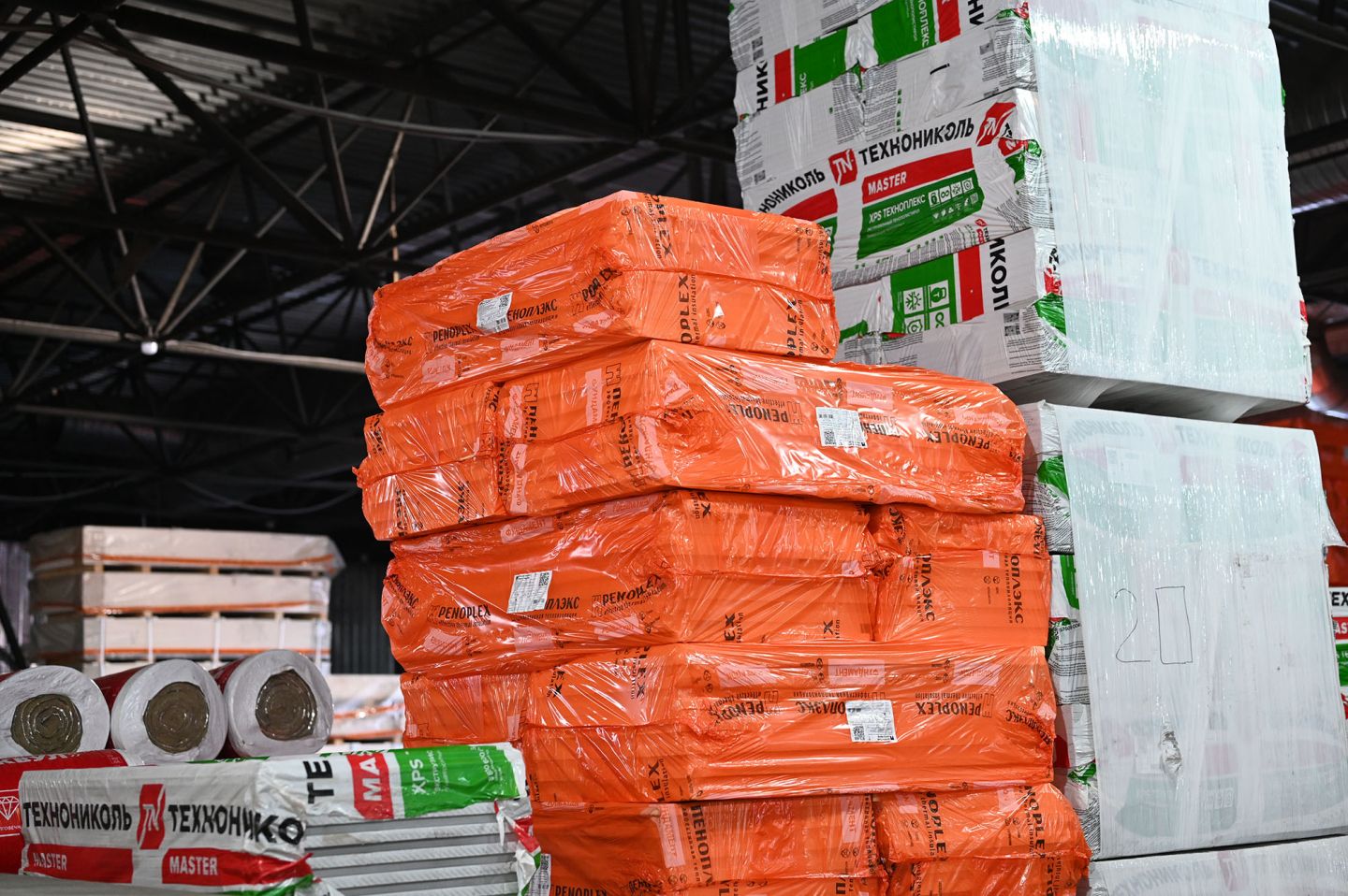 Пенополистирол экструдированный 50мм 1185х585мм Пеноплэкс Стена