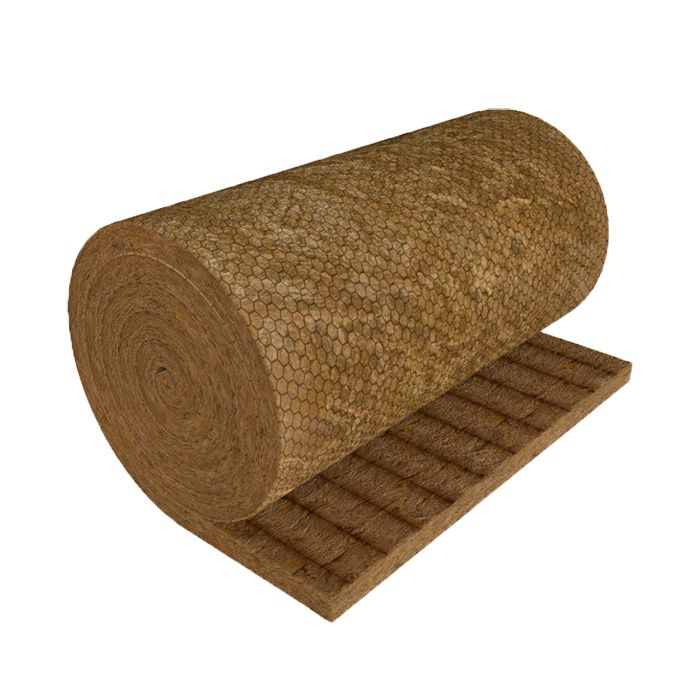 Утеплитель Rockwool WIRED MAT рулон 50мм 4000х1000 мм минеральный (техническая теплоизоляция)