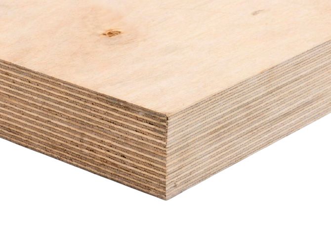 Фанера ФСФ 40мм 2500х1250 мм сорт 2/3 шлифованная Ш2 березовая влагостойкая