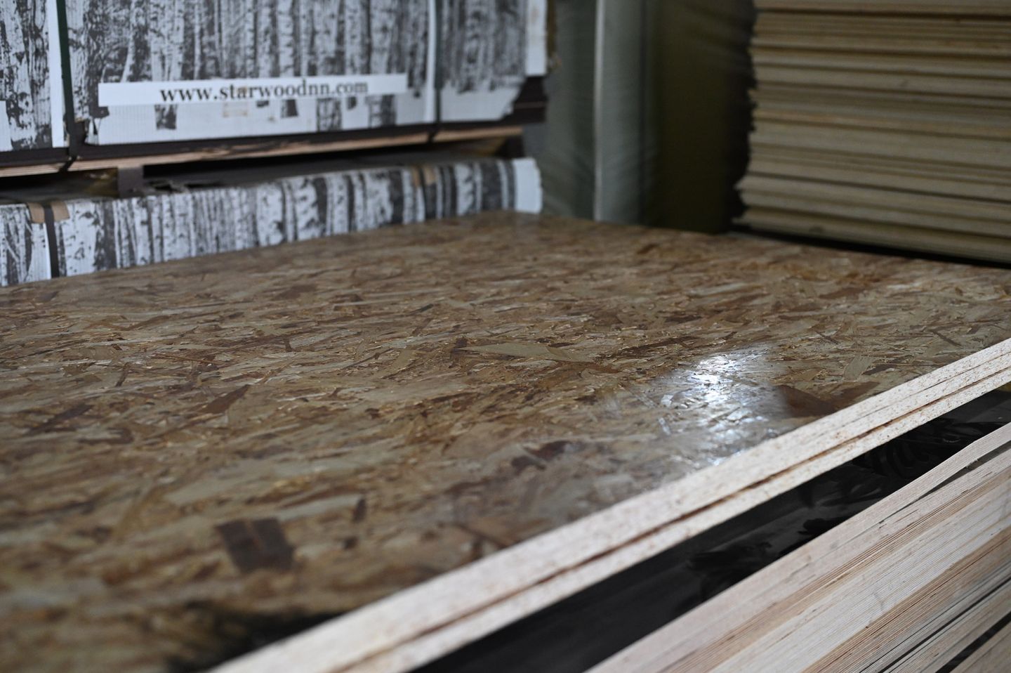 Плита OSB-3 18мм 2500х1250 мм влагостойкая НЛК