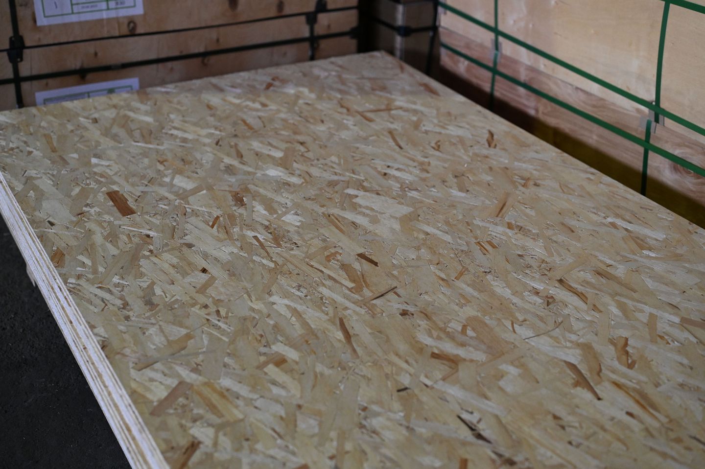 Плита OSB-3 9мм 2500х1250 мм влагостойкая Муром