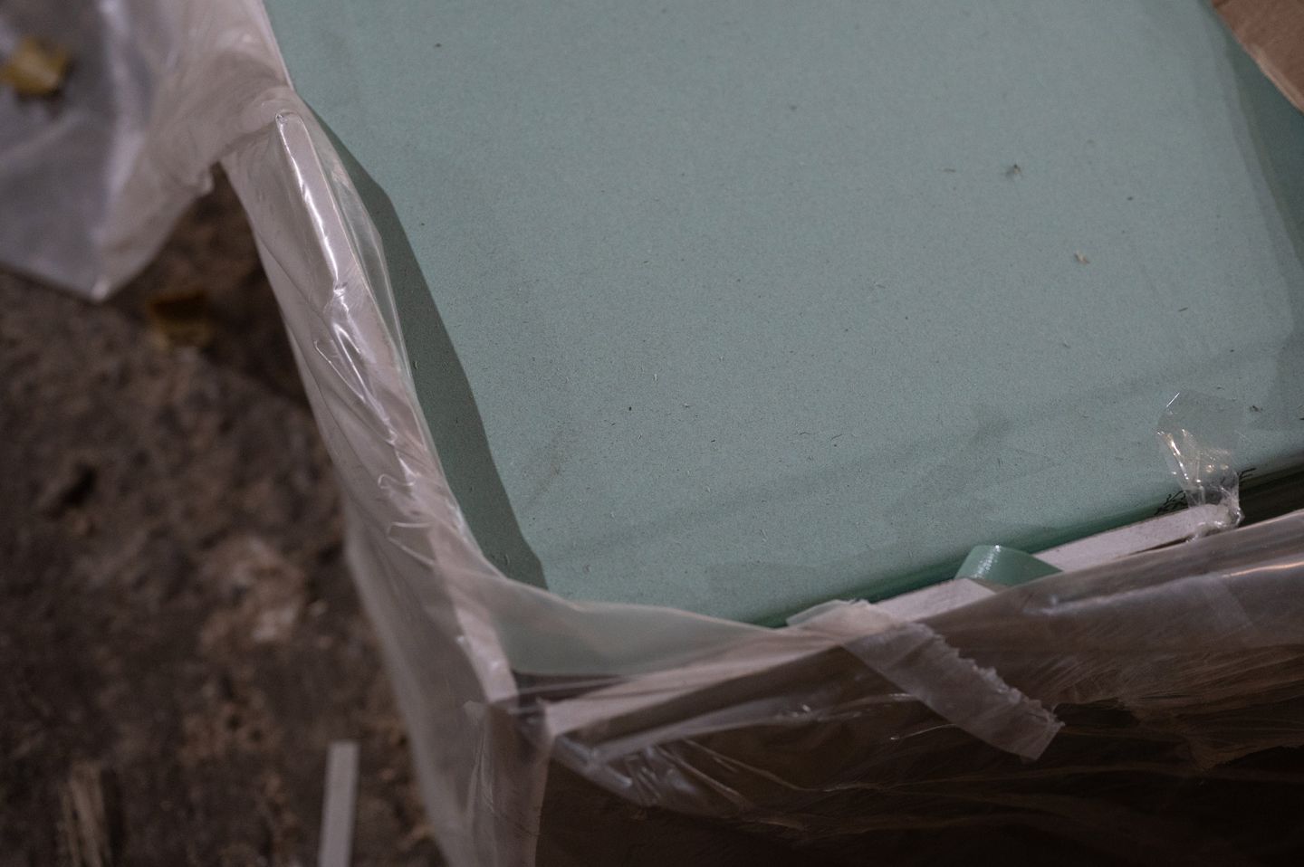 Гипсокартонный лист Гипсополимер 9,5мм 1200х2500 мм влагостойкий