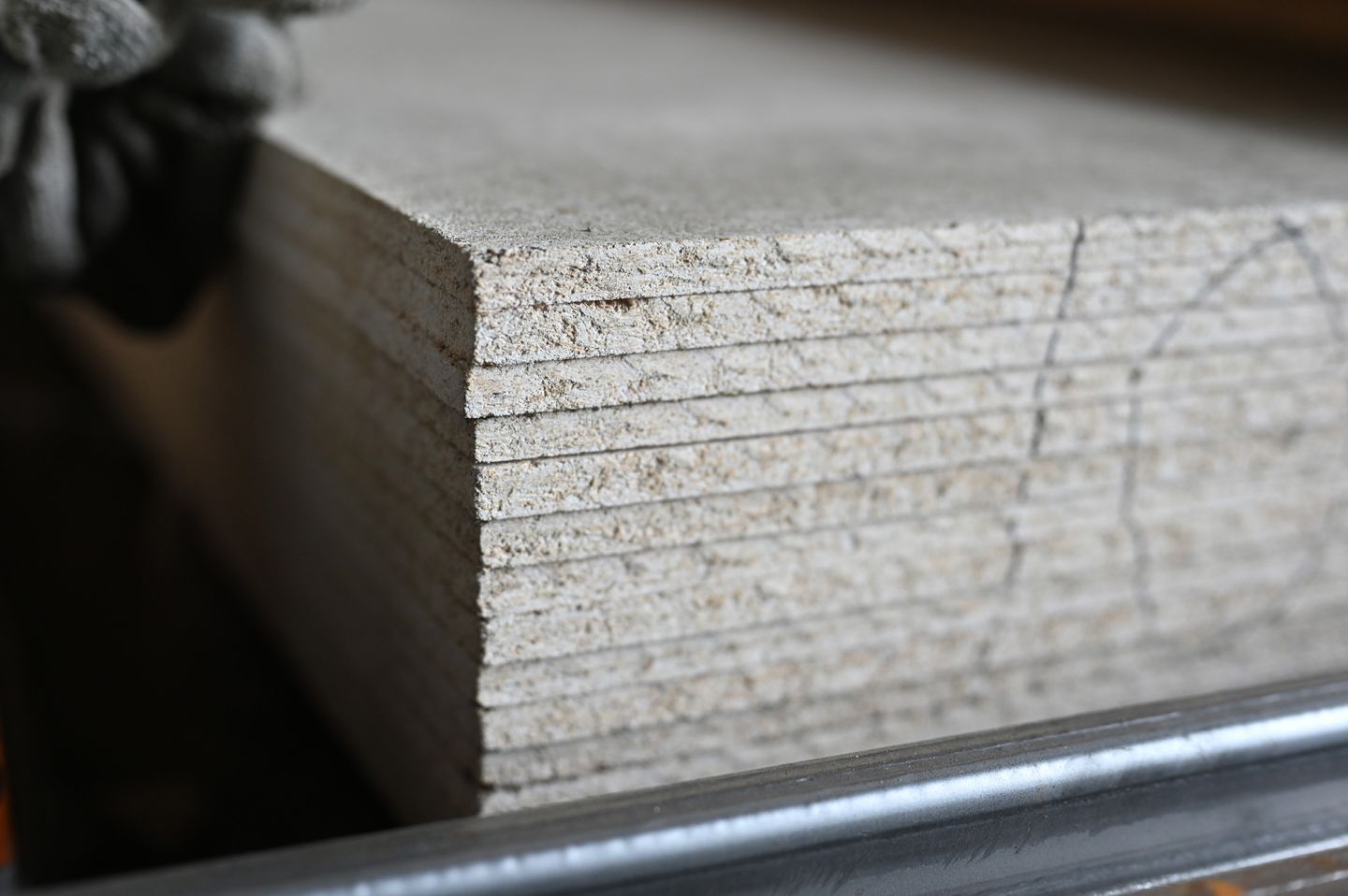 Плита гипсостружечная ФК 12мм 1250х2500 мм влагостойкая