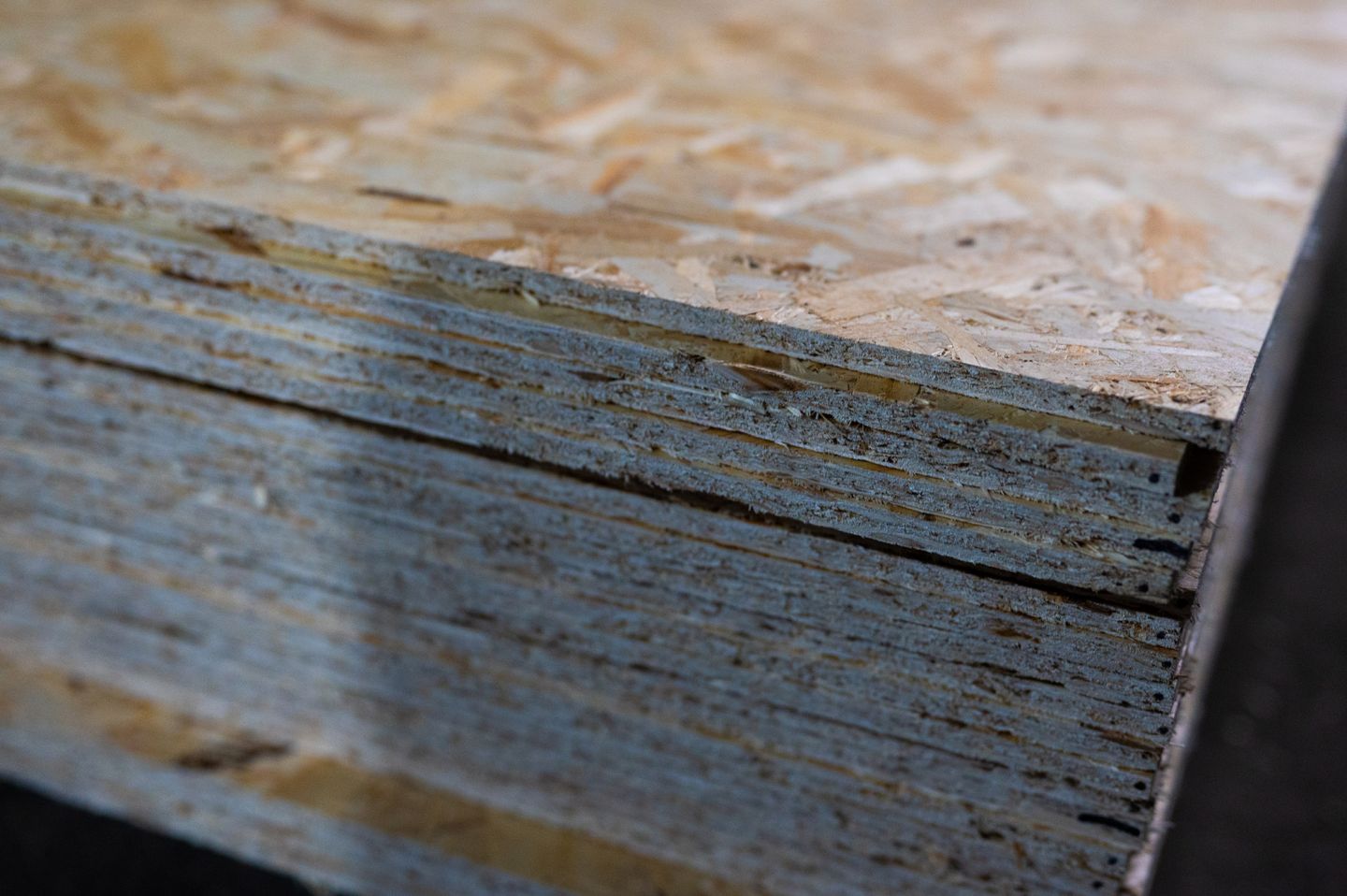 Плита OSB-3 12мм 2500х1250 мм влагостойкая Ультраплай Honey Gold