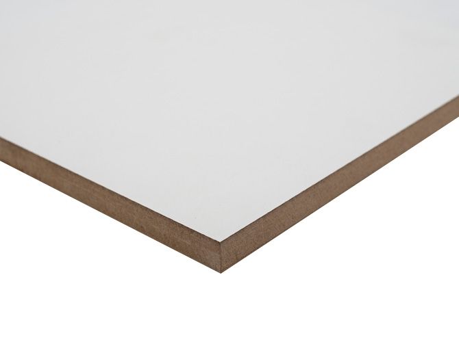 Плита МДФ Kronostar ламинированная 16мм 2800х2070 мм Белый 1/0 Kronostar