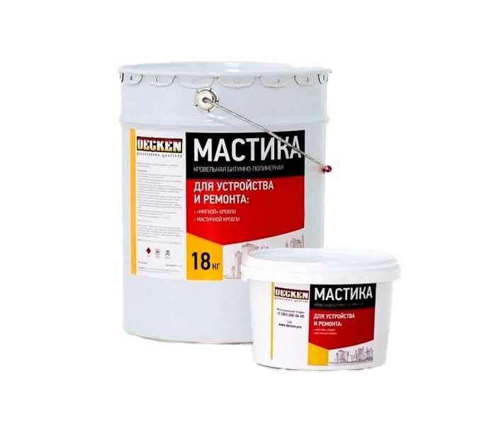 Мастика Decken битумная 18 кг Decken