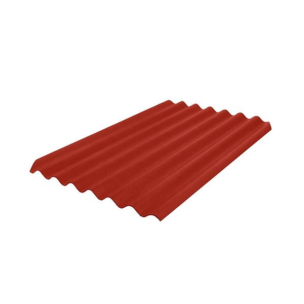 Фиброчерепица ТИСМА 5,8×мм 575×1130 мм красная Тисма