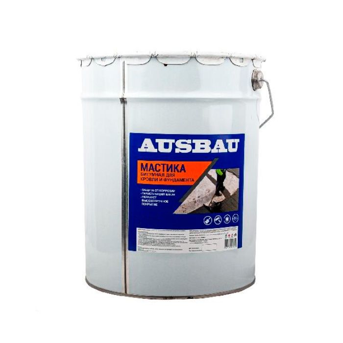Мастика Ausbau битумно-полимерная 20 кг Ausbau