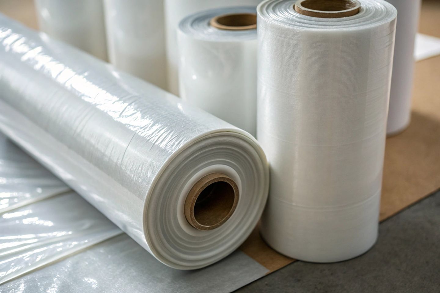 Пленка ПЭТ 100мкм 450м2 техническая прозрачная