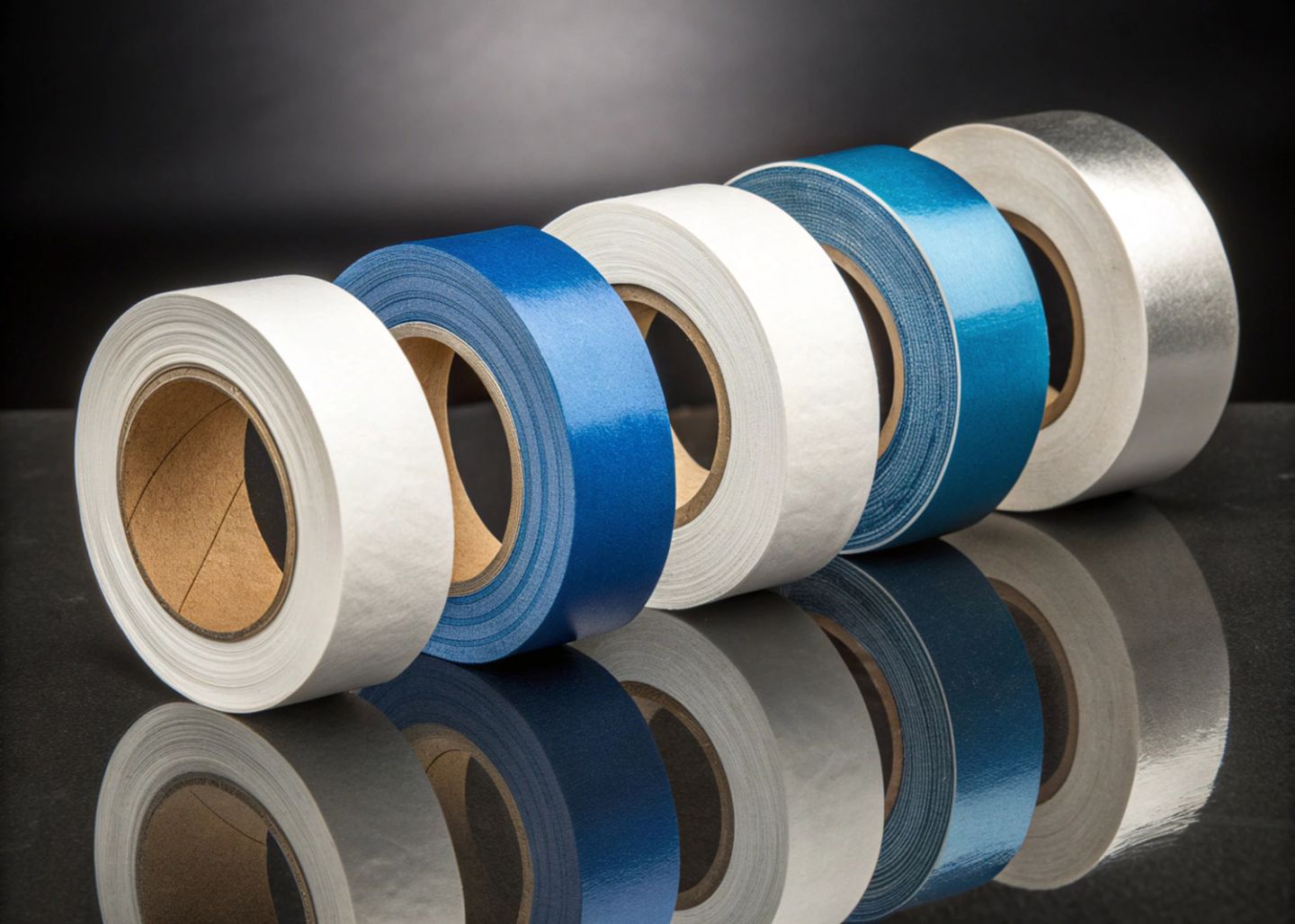 Лента ПП 12мм х 0,5мм х 2500м стрейч синяя