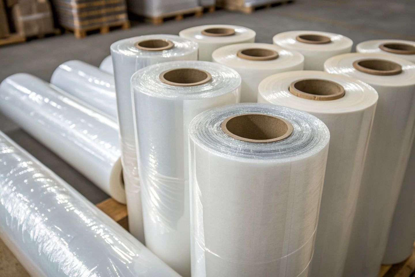 Пленка ПЭТ 200мкм 200м2 техническая ПВД
