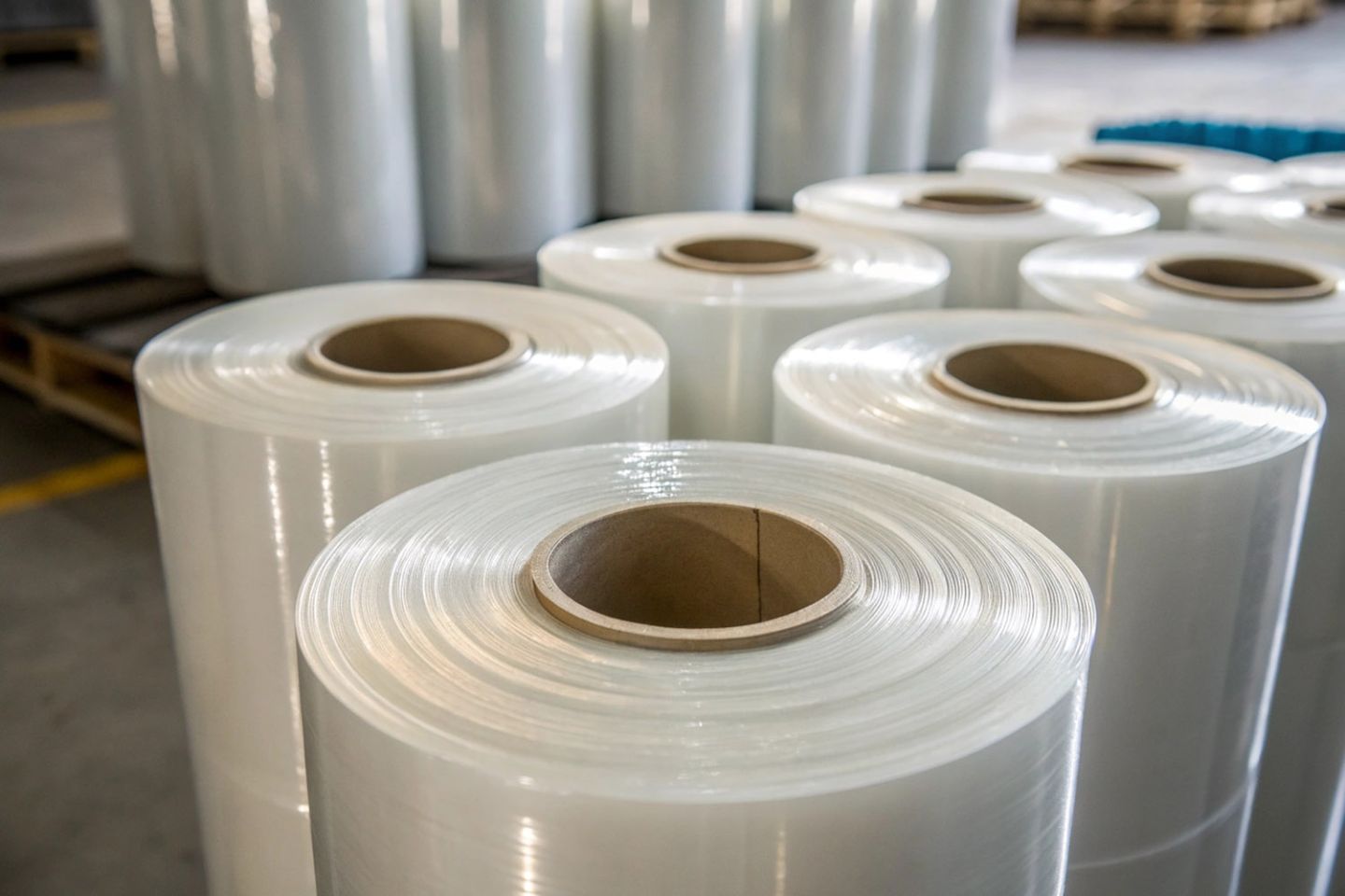 Пленка ПЭТ 60мкм 600м2 техническая