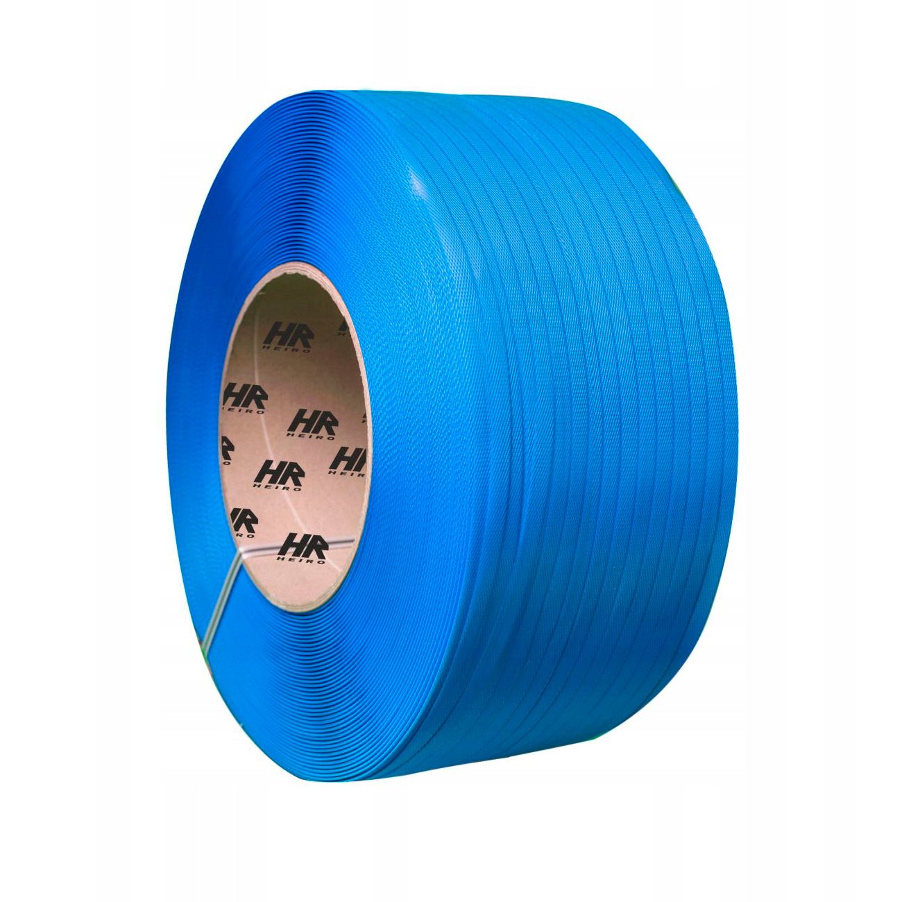 Лента ПП 12мм х 0,5мм х 2500м стрейч синяя