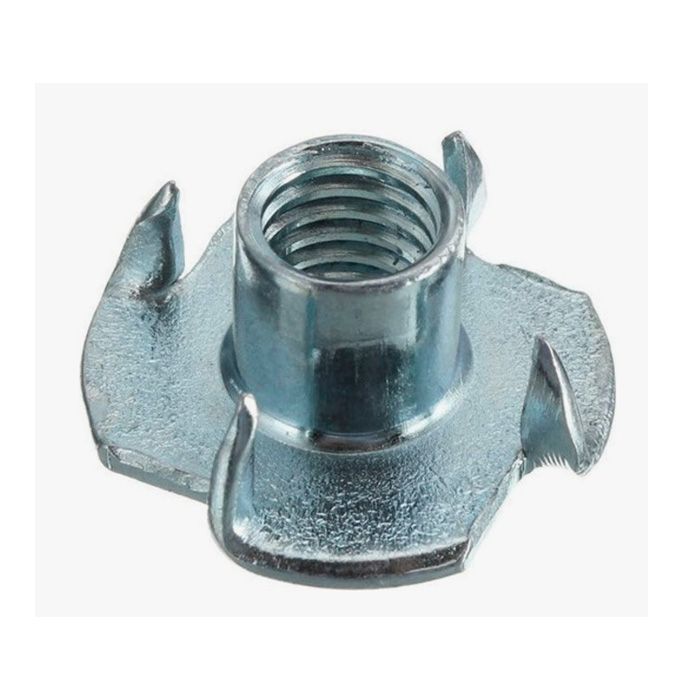 Гайка врезная М6х9 DIN 1624 оцинкованная