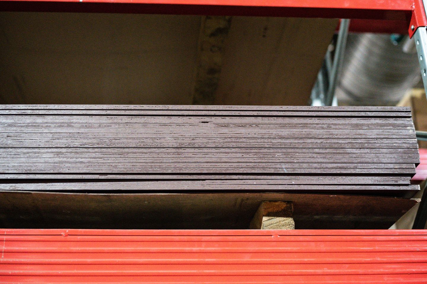 Фанера ФОФ ламинированная 27мм 2440х1220 мм сорт 3/3 березовая