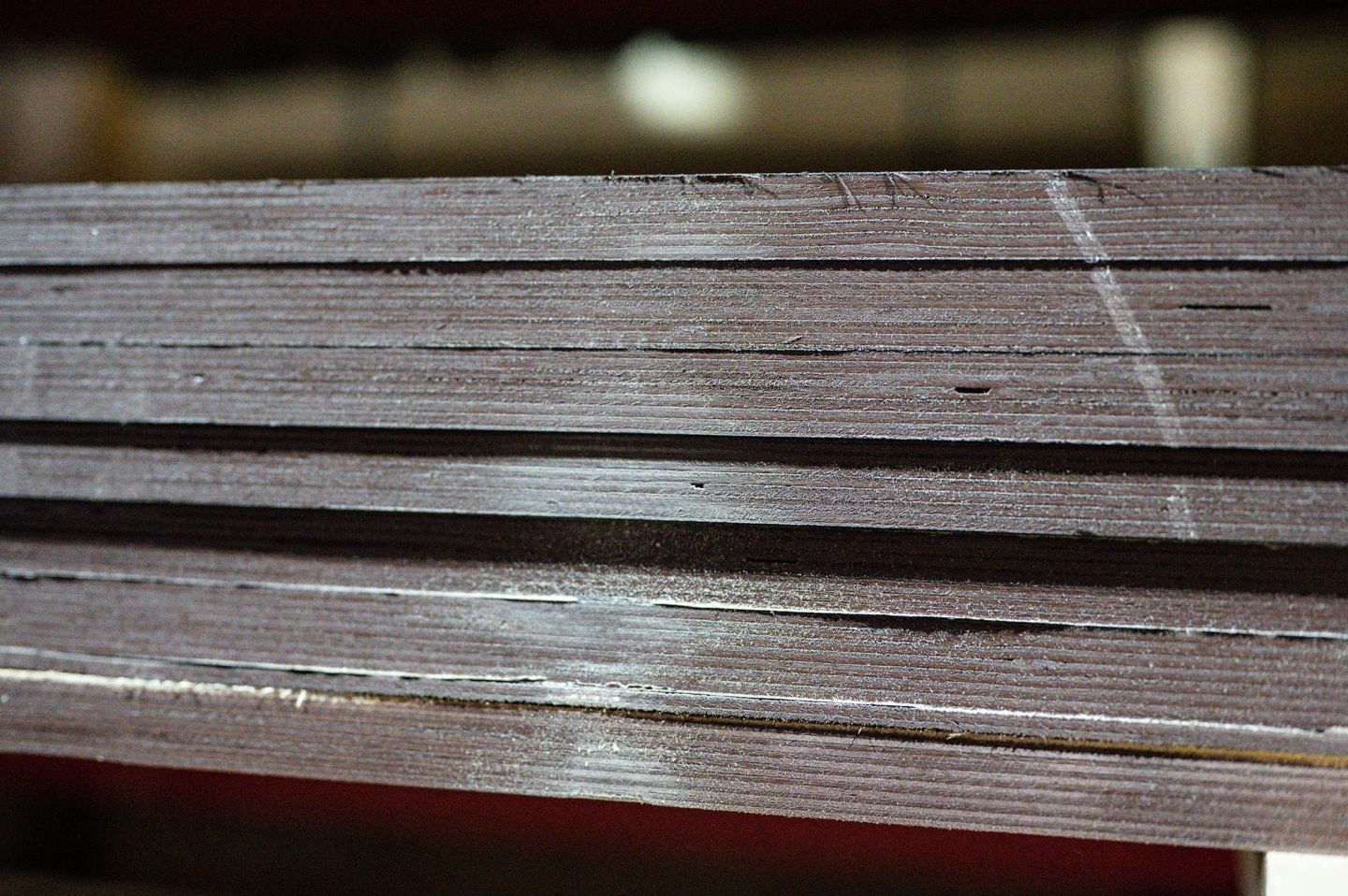 Фанера ФОФ ламинированная 35мм 2440х1220 мм сорт 1/2 березовая