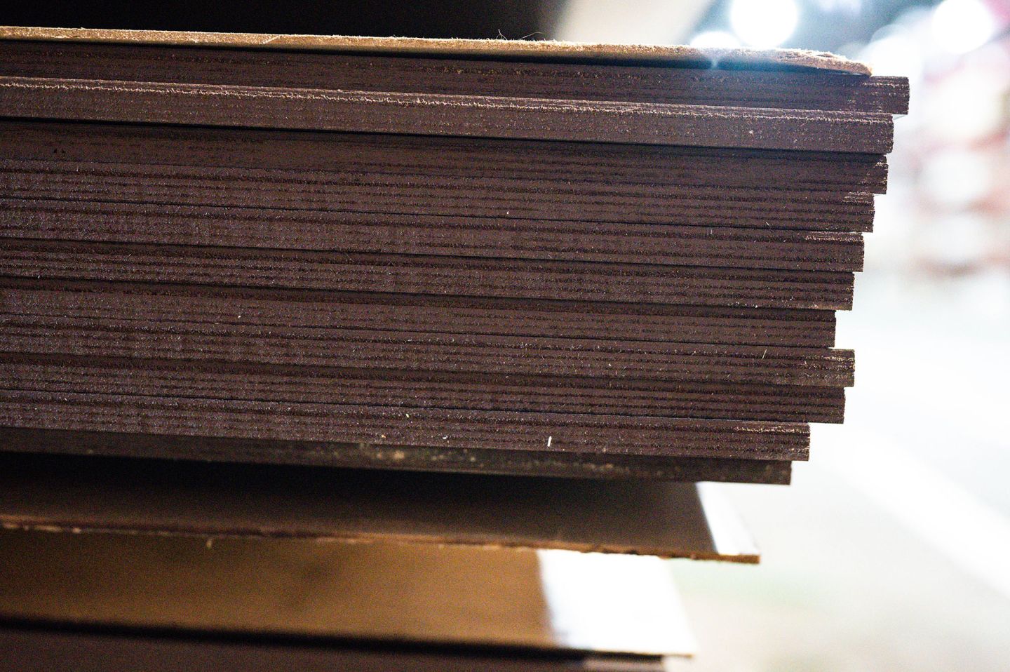 Фанера ФОФ ламинированная 35мм 2440х1220 мм сорт 1/3 березовая