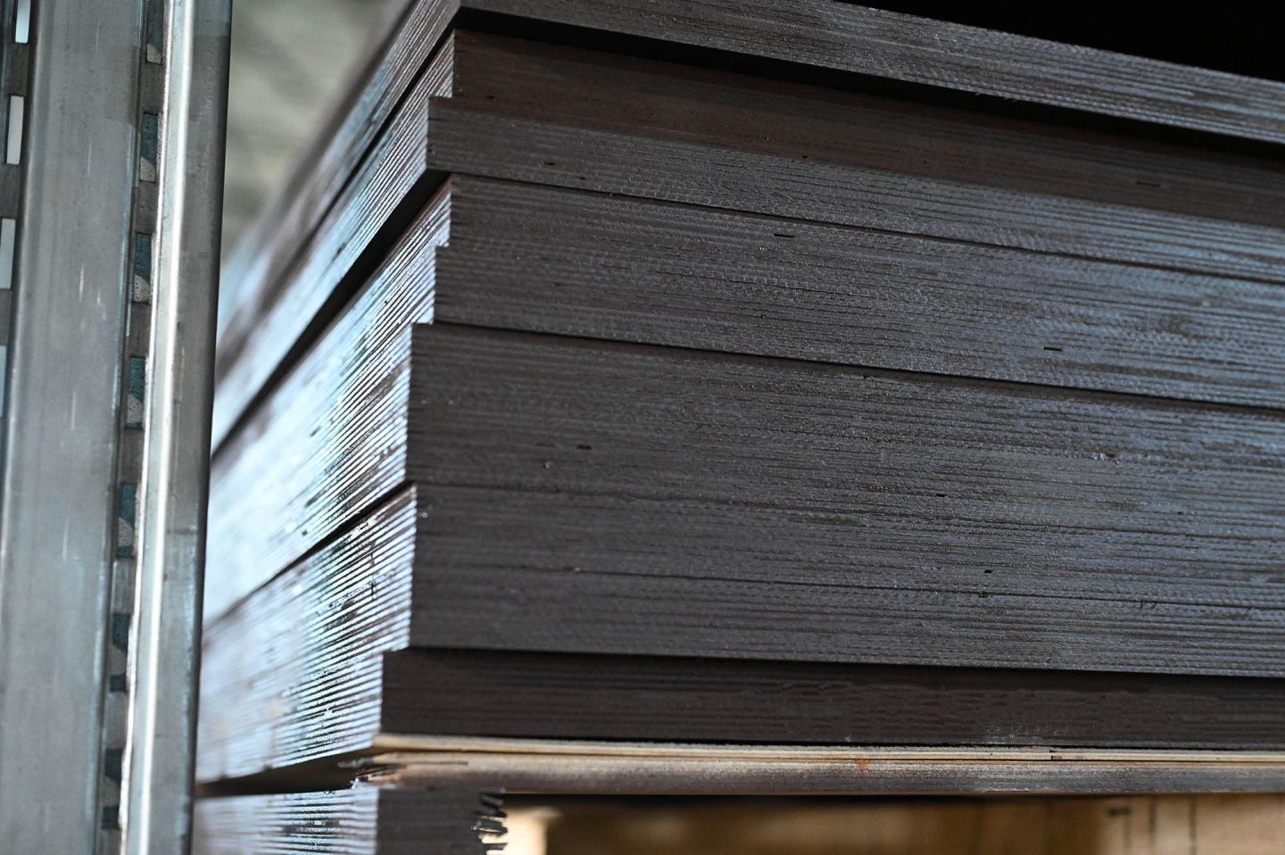 Фанера ФОФ ламинированная 35мм 2440х1220 мм сорт 1/1 березовая