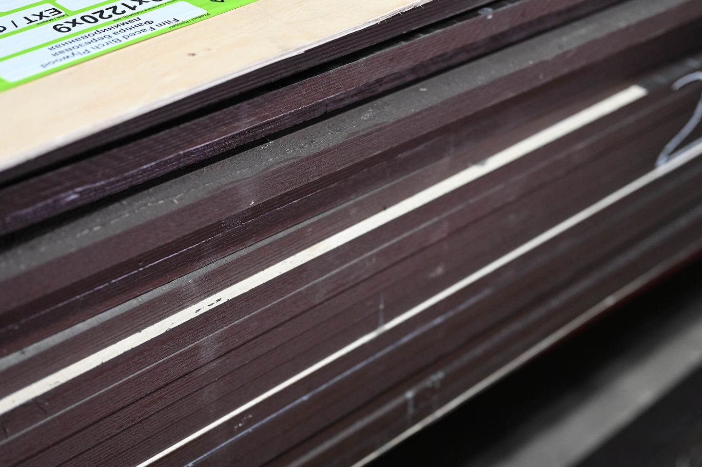 Фанера ФОФ ламинированная 24мм 2440х1220 мм сорт 2/2 березовая