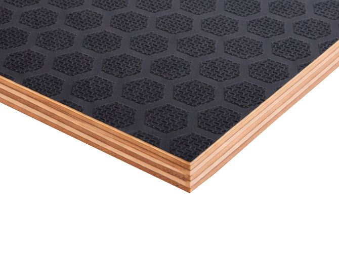 Фанера ФОФ сетчатая 9мм 2440х1220 мм сорт 1/1 березовая 120/120 HEXA