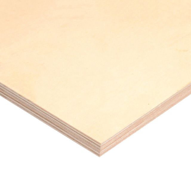 Фанера ФК 12мм 1525х1525мм сорт 1/2 шлифованная березовая СВЕЗА