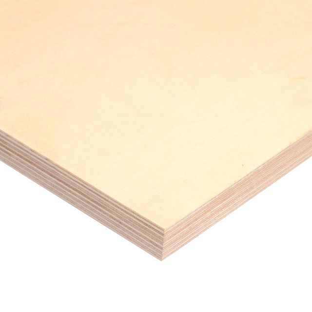 Фанера ФК 18мм 1525х1525мм сорт 1/2 шлифованная березовая