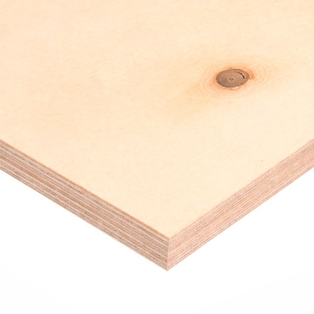 Фанера ФК 15мм 1525х1525мм сорт 3/3 шлифованная березовая СВЕЗА