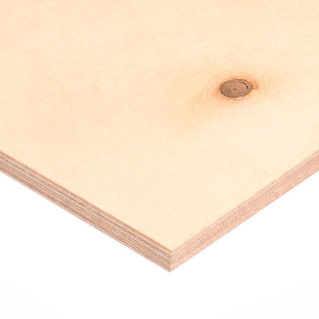 Фанера ФК 10мм 1525х1525мм сорт 3/3 шлифованная березовая СВЕЗА