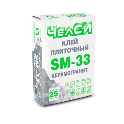 Клей плиточный-Керамик Плюс SM-31 ЧелСИ