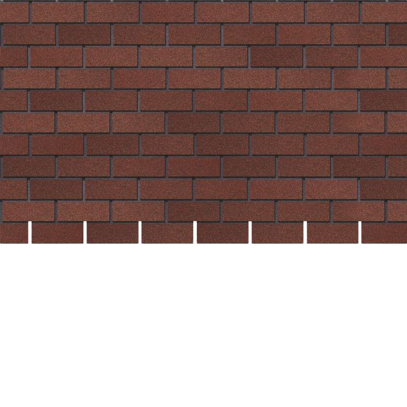 Фасадная плитка Docke Standard коллекции Brick красный Docke