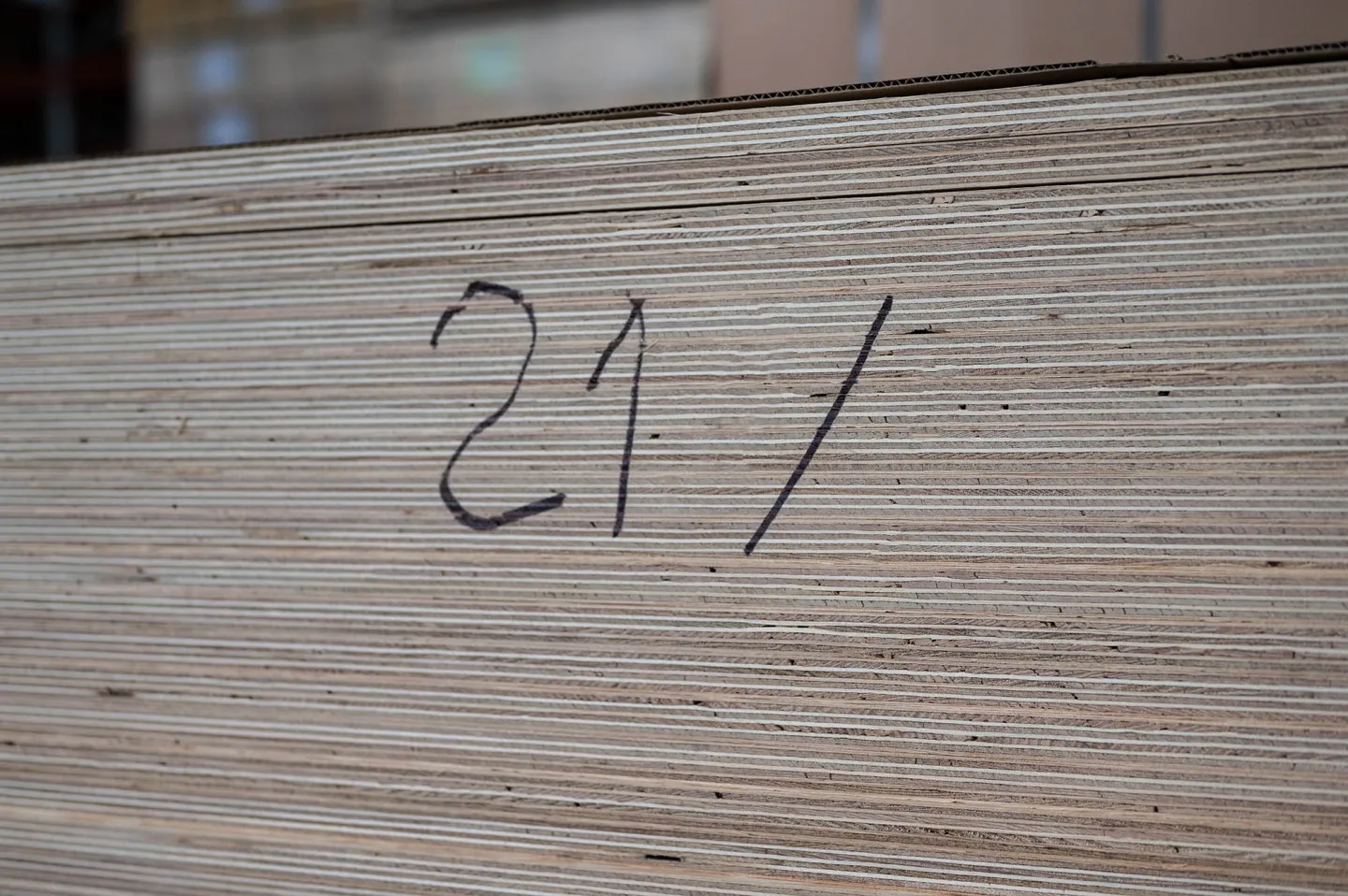 Фанера ФСФ 21 мм 2440х1220 мм сорт 1/2 шлифованная хвойная влагостойкая Larch Лиственница